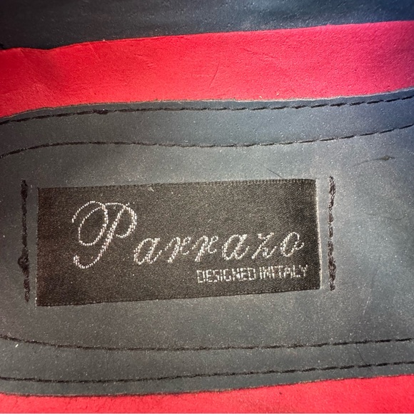 Parrazo “Wooden” Two Tone Wingtip Oxfords Perforated Lace Up Dress Shoes 9.5 main image 10